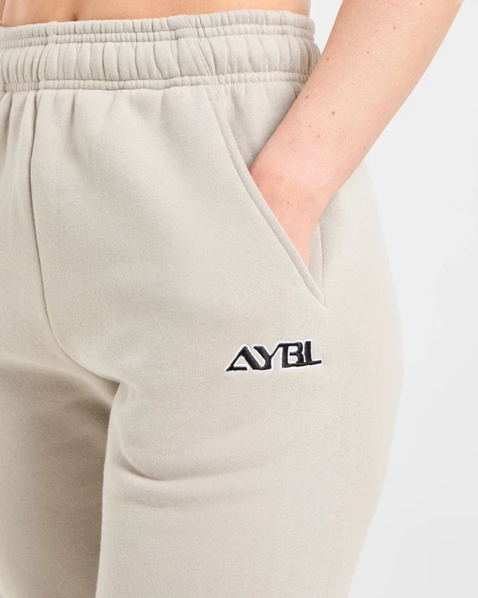 Retro Embroidered Oversized Joggers