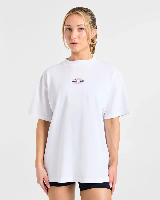 Run Club Oversized T Shirt
