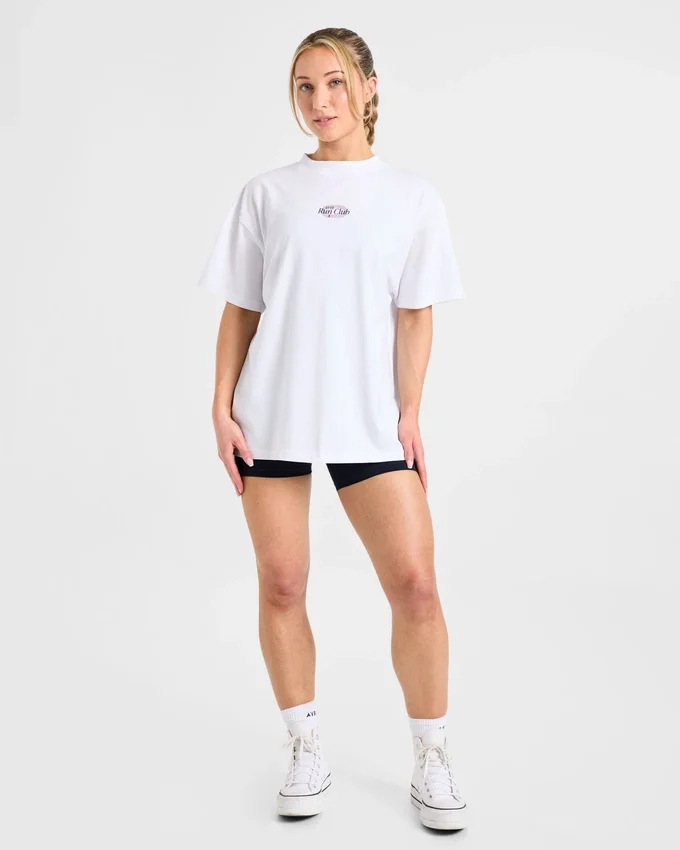 Run Club Oversized T Shirt