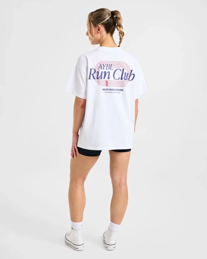 Run Club Oversized T Shirt