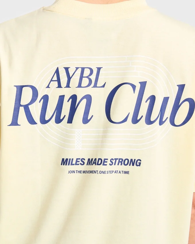 Run Club Oversized T Shirt