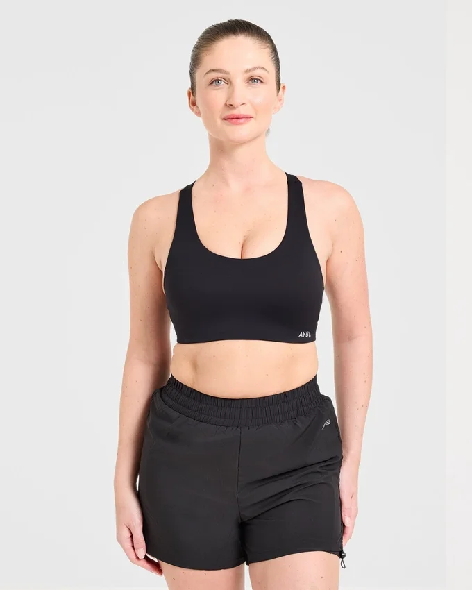 Run Cross Back Sports Bra
