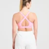 Run Cross Back Sports Bra
