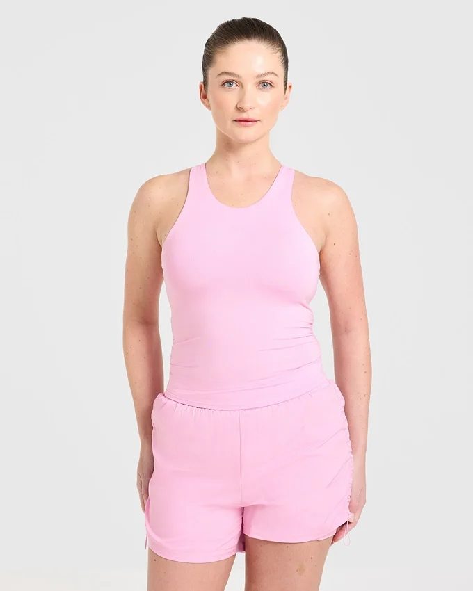Run Ruched Tank
