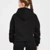 Script Embroidered Oversized Hoodie