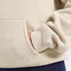 Script Embroidered Oversized Hoodie