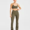 Sculpt Wrap Flared Leggings