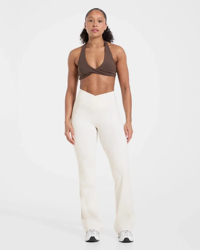 Sculpt Wrap Flared Leggings