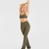 Sculpt Wrap Flared Leggings