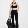 Sculpt Wrap Flared Leggings