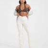 Sculpt Wrap Flared Leggings