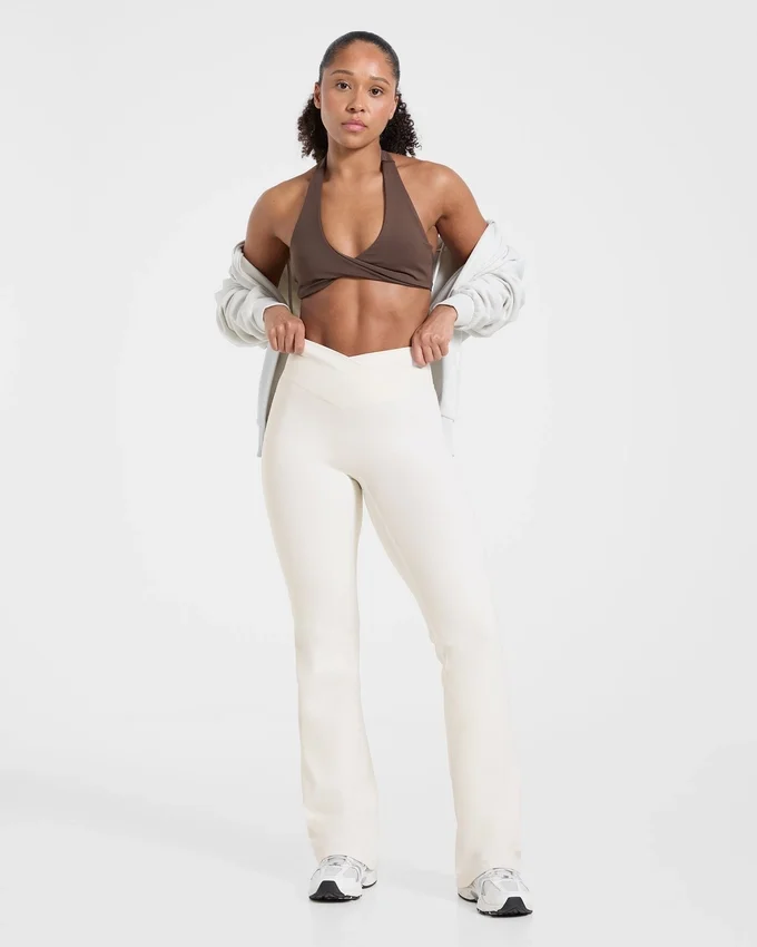 Sculpt Wrap Flared Leggings