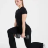 Sculpt Wrap Flared Leggings