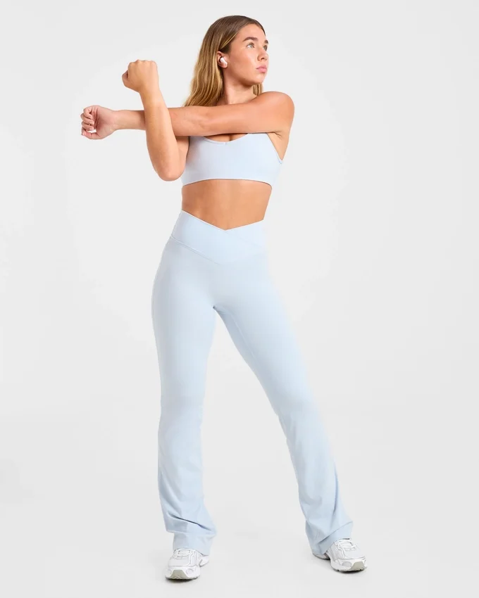 Sculpt Wrap Flared Leggings