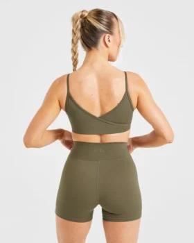 Sculpt Wrap Sports Bra