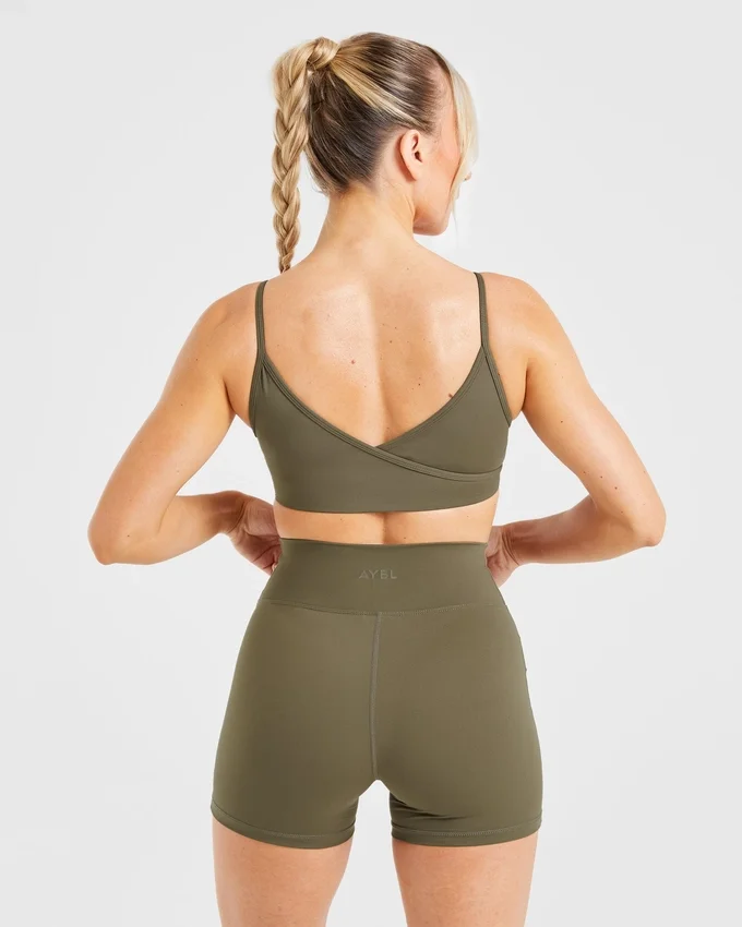 Sculpt Wrap Sports Bra