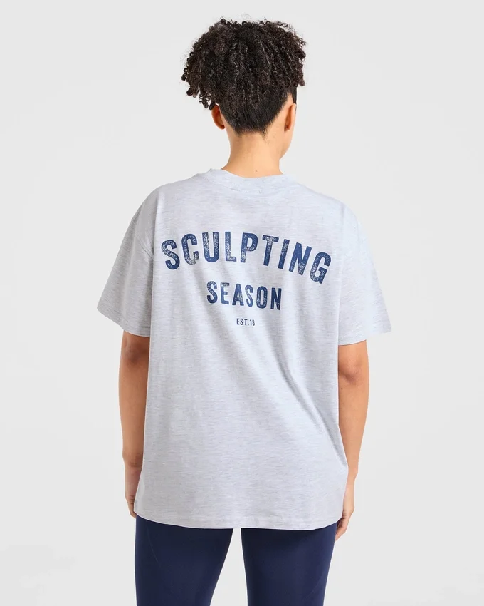 Sculpting Season Oversized T Shirt