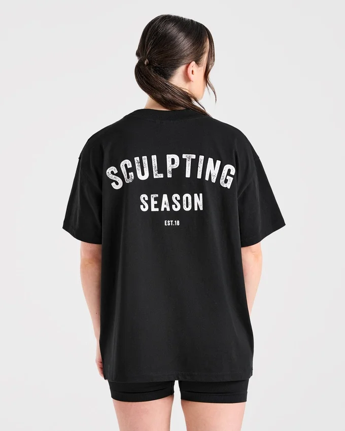 Sculpting Season Oversized T Shirt
