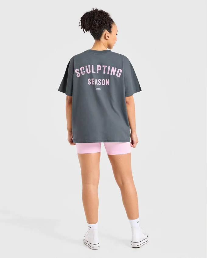Sculpting Season Oversized T Shirt