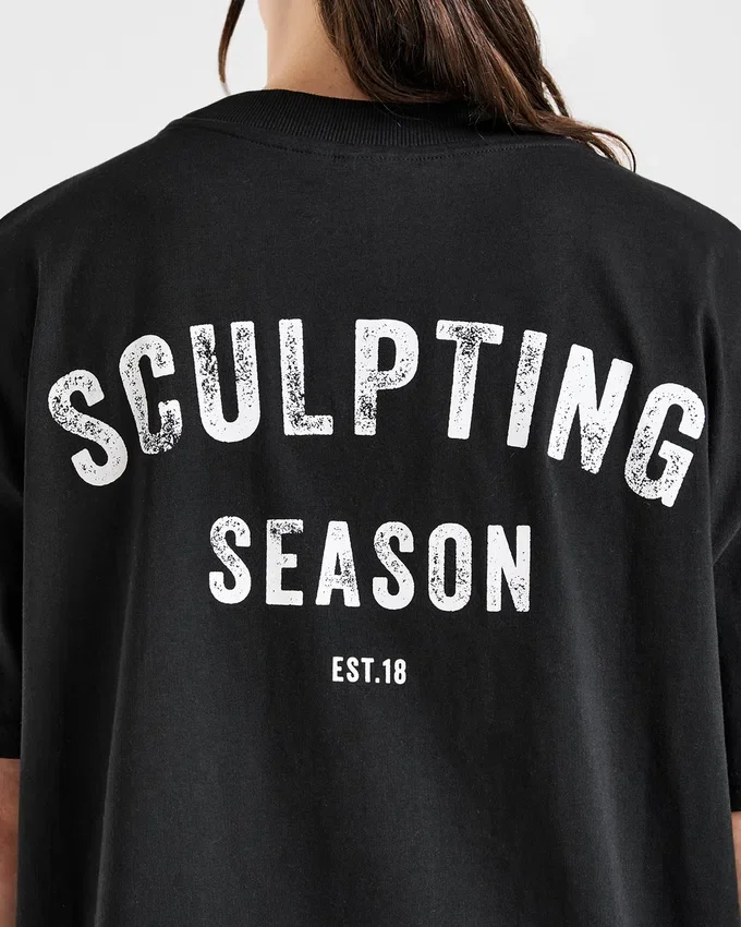 Sculpting Season Oversized T Shirt