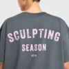 Sculpting Season Oversized T Shirt