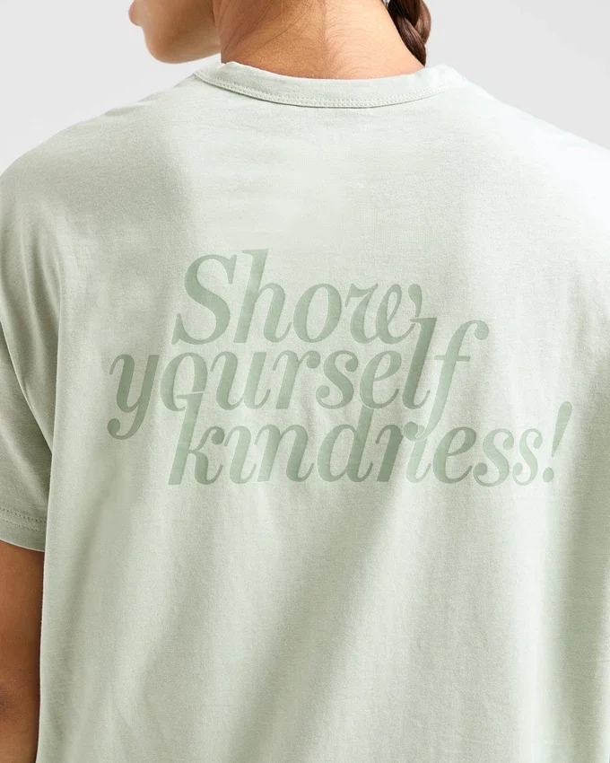 Show Yourself Kindness Oversized T Shirt