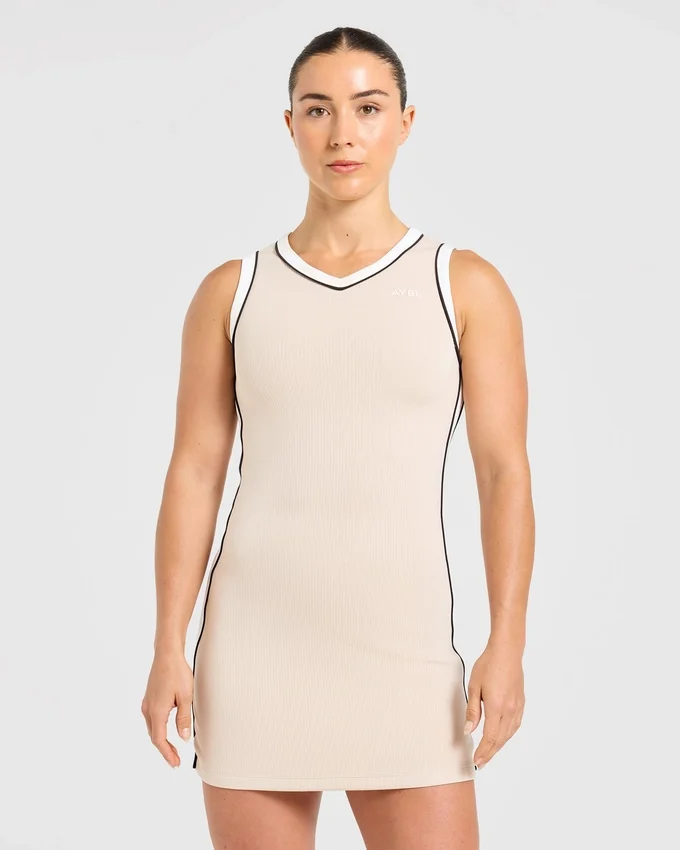 Signature V Neck Dress