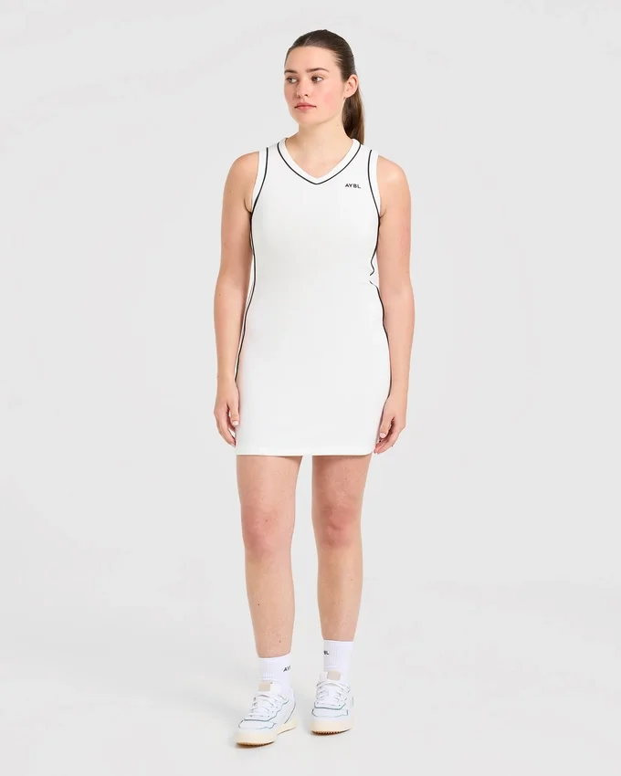 Signature V Neck Dress