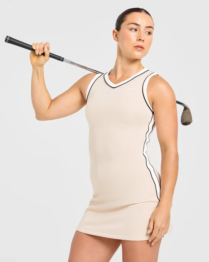 Signature V Neck Dress