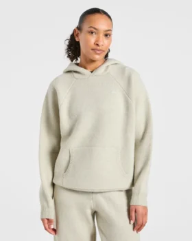 Soft Oversized Knitted Hoodie