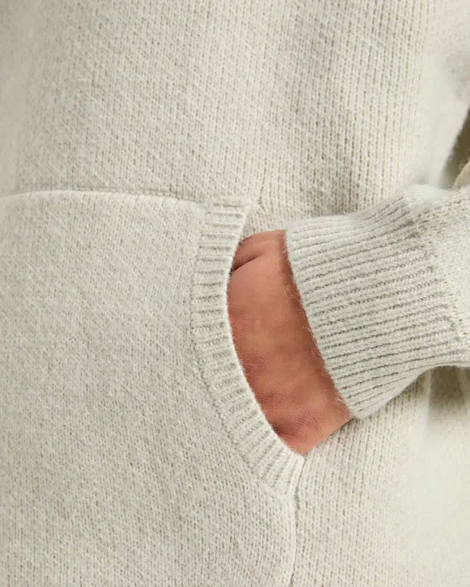 Soft Oversized Knitted Hoodie