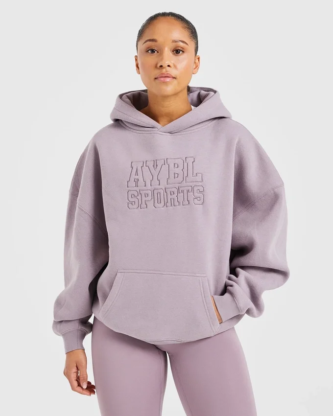 Sport Outline Oversized Hoodie