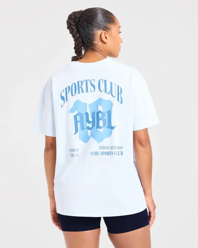 Sports Club Gothic Oversized T Shirt