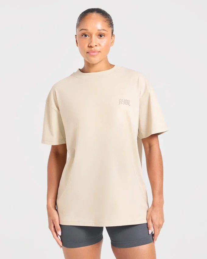 Sports Club Gothic Oversized T Shirt