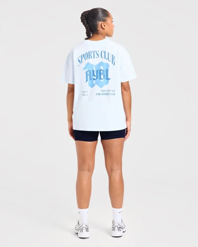 Sports Club Gothic Oversized T Shirt