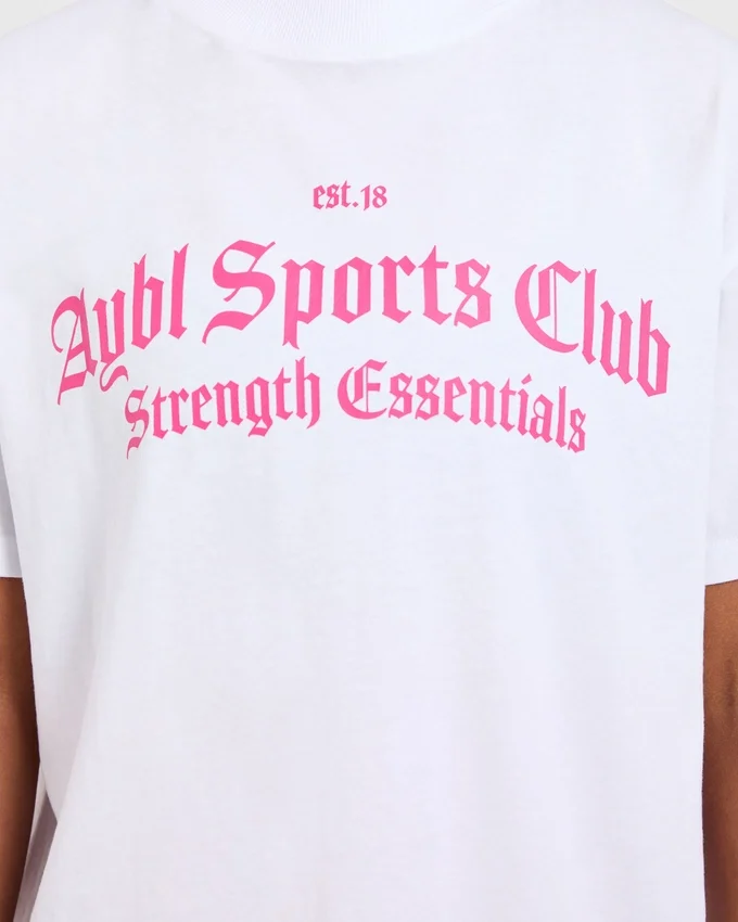 Sports Club Gothic Oversized T Shirt