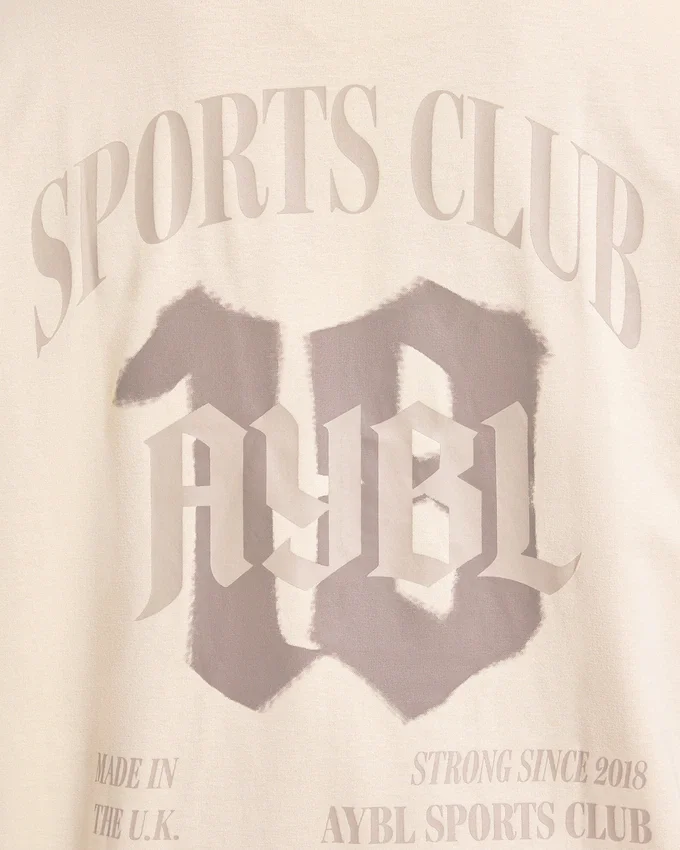 Sports Club Gothic Oversized T Shirt