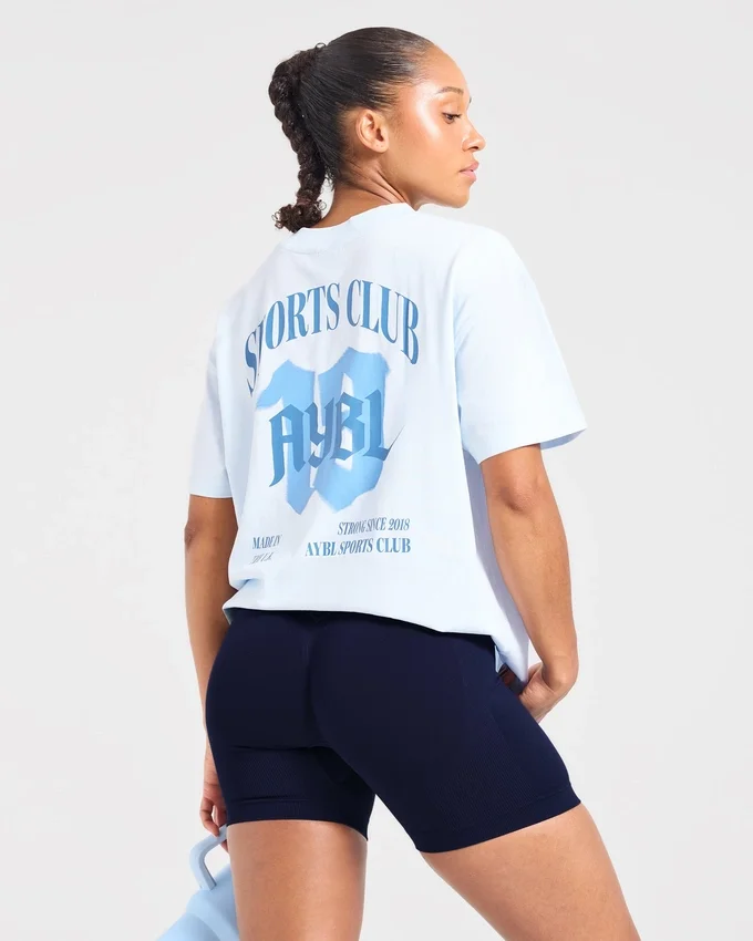 Sports Club Gothic Oversized T Shirt