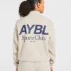 Sports Club Oversized 1/4 Zip Pullover