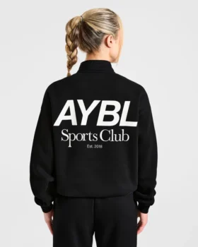 Sports Club Oversized 1/4 Zip Pullover