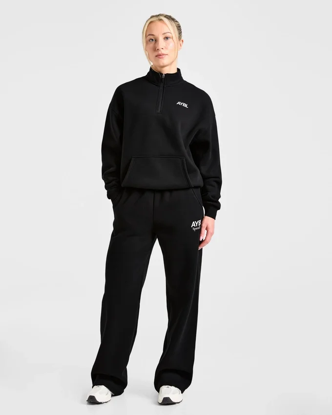Sports Club Oversized 1/4 Zip Pullover