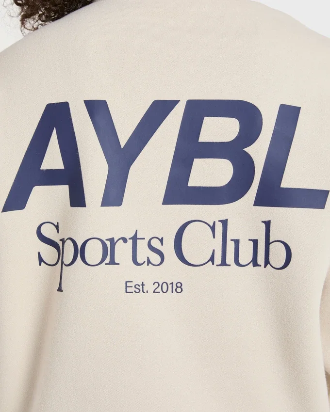 Sports Club Oversized 1/4 Zip Pullover