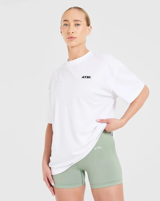 Sports Club Wavy Oversized T Shirt