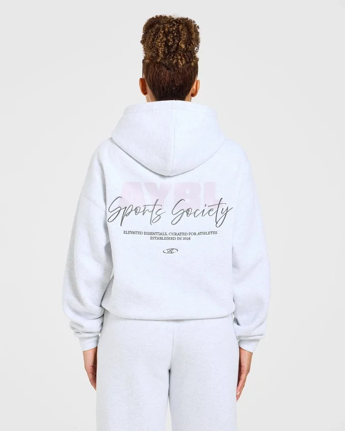 Sports Society Oversized Hoodie