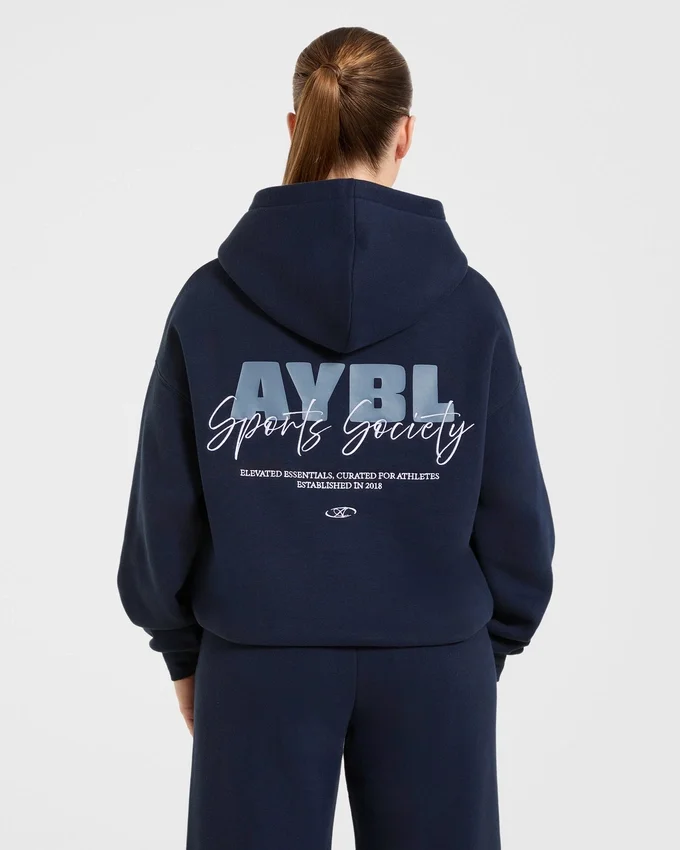Sports Society Oversized Hoodie