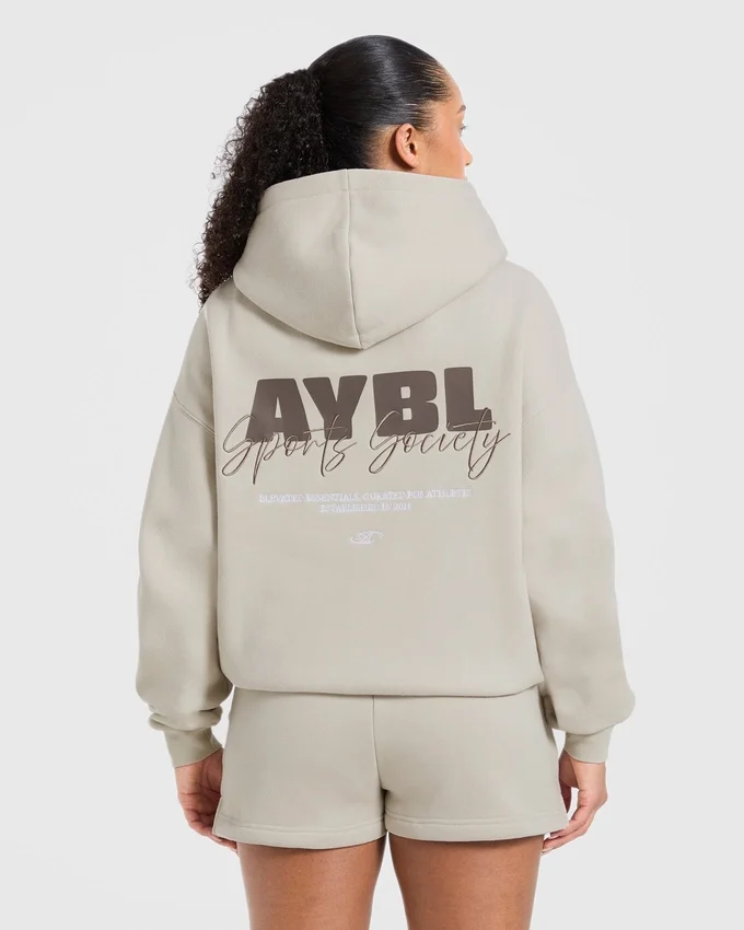 Sports Society Oversized Hoodie