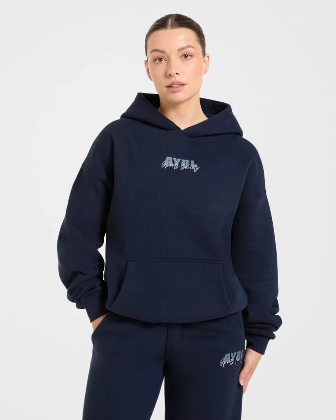 Sports Society Oversized Hoodie