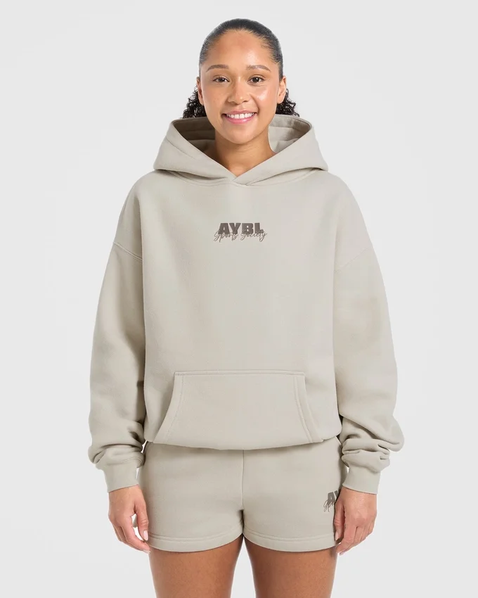 Sports Society Oversized Hoodie