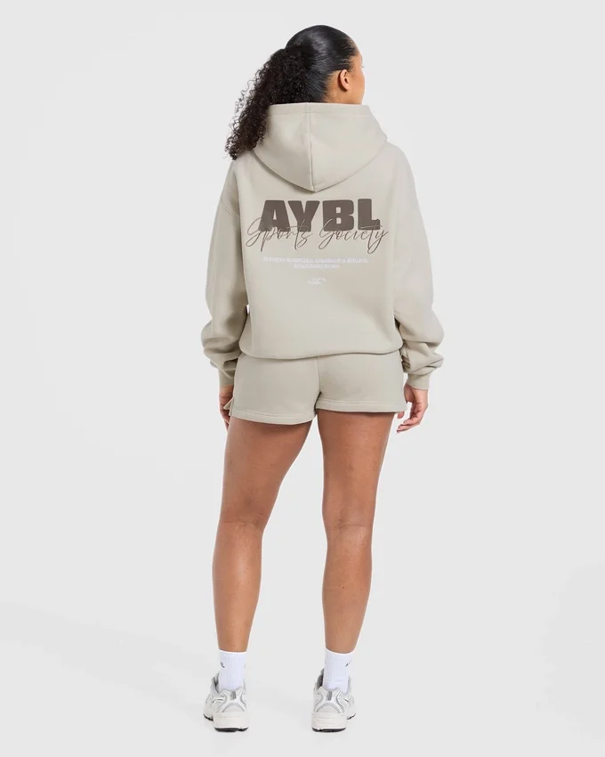 Sports Society Oversized Hoodie