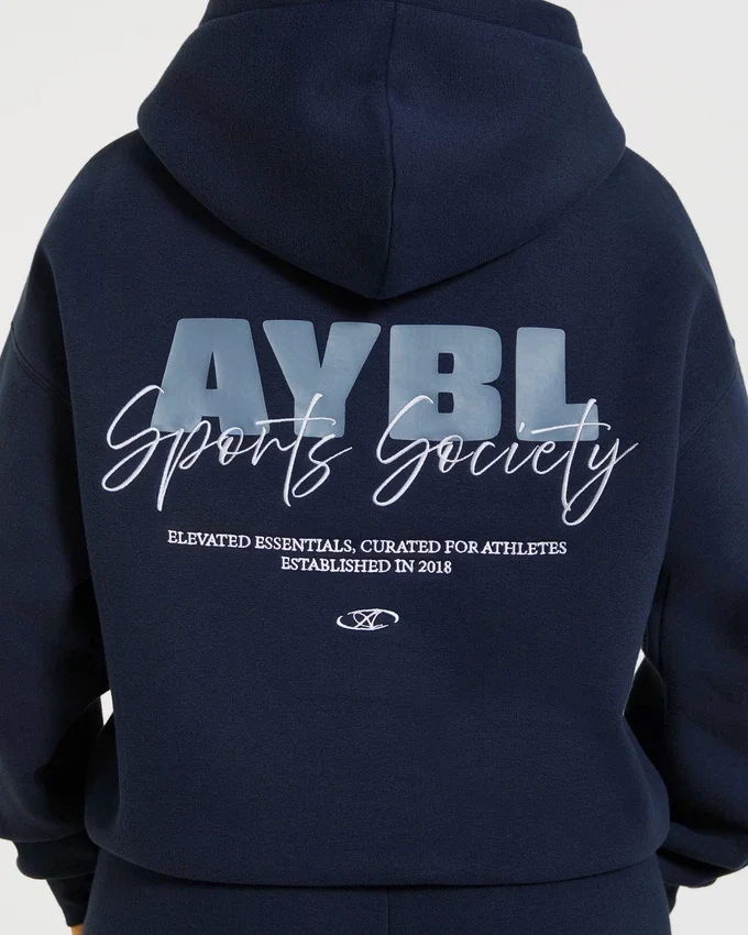 Sports Society Oversized Hoodie